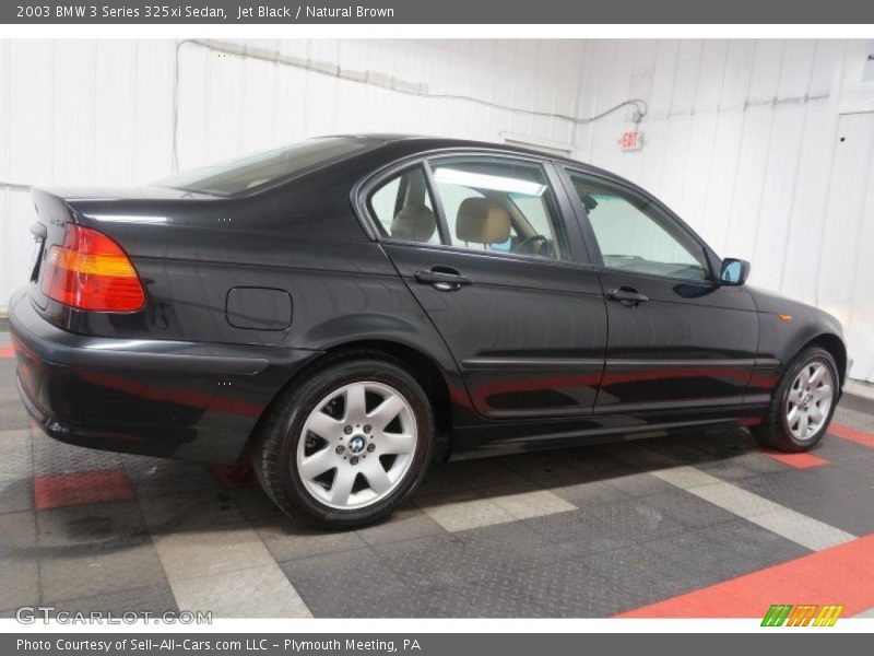 Jet Black / Natural Brown 2003 BMW 3 Series 325xi Sedan