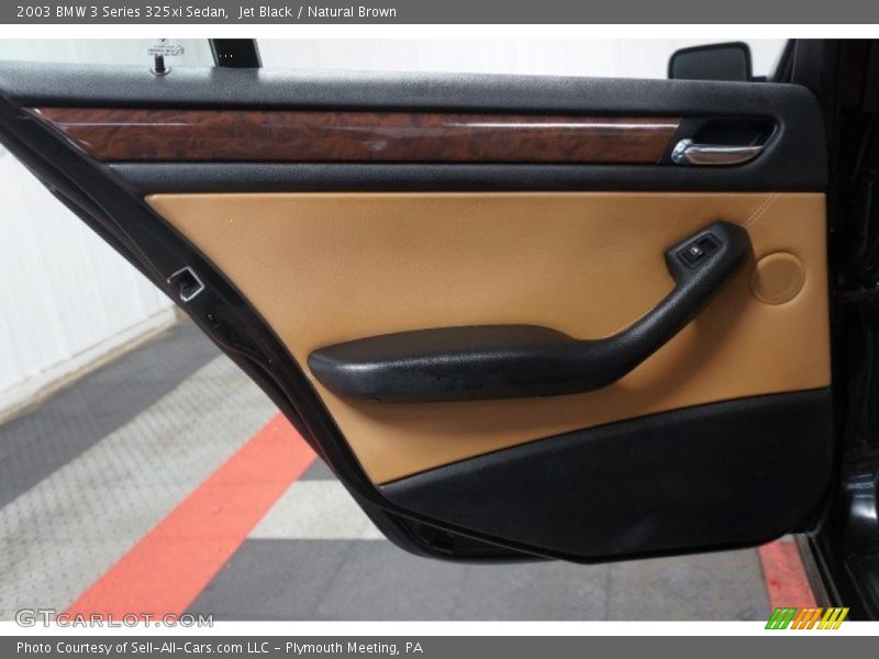 Jet Black / Natural Brown 2003 BMW 3 Series 325xi Sedan