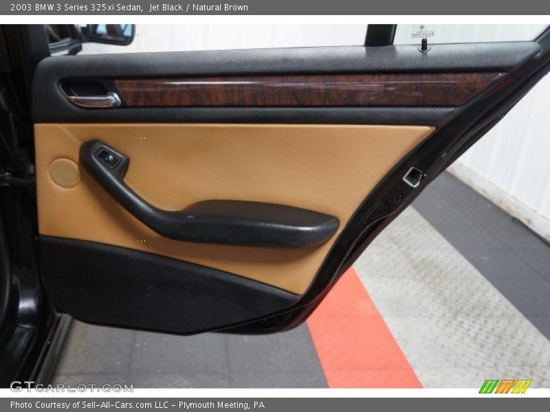 Jet Black / Natural Brown 2003 BMW 3 Series 325xi Sedan