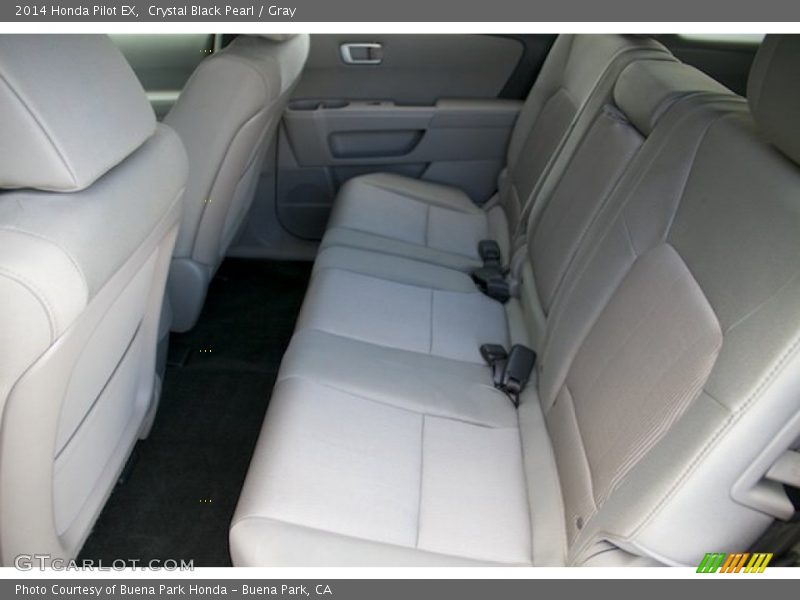 Crystal Black Pearl / Gray 2014 Honda Pilot EX