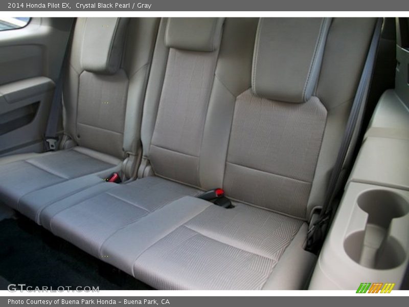 Crystal Black Pearl / Gray 2014 Honda Pilot EX