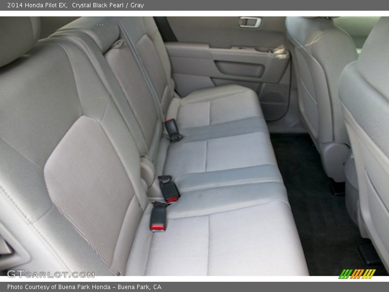 Crystal Black Pearl / Gray 2014 Honda Pilot EX