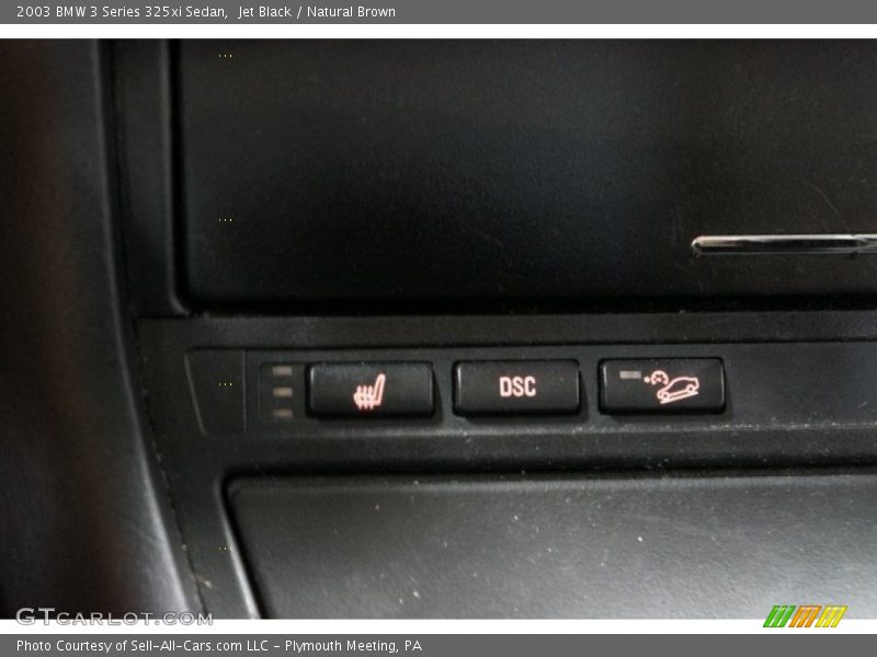 Jet Black / Natural Brown 2003 BMW 3 Series 325xi Sedan