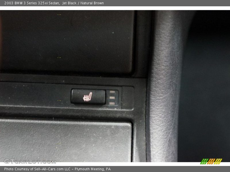 Jet Black / Natural Brown 2003 BMW 3 Series 325xi Sedan
