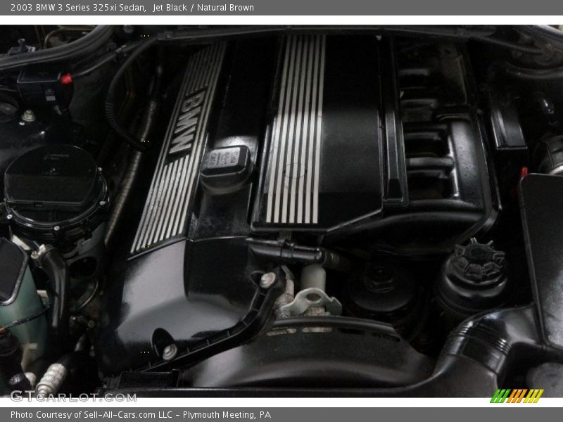 Jet Black / Natural Brown 2003 BMW 3 Series 325xi Sedan