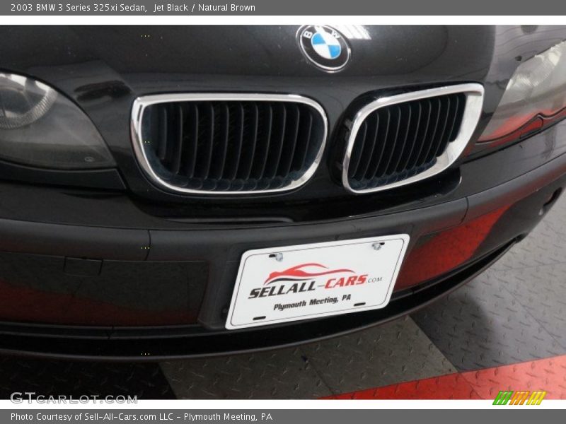 Jet Black / Natural Brown 2003 BMW 3 Series 325xi Sedan