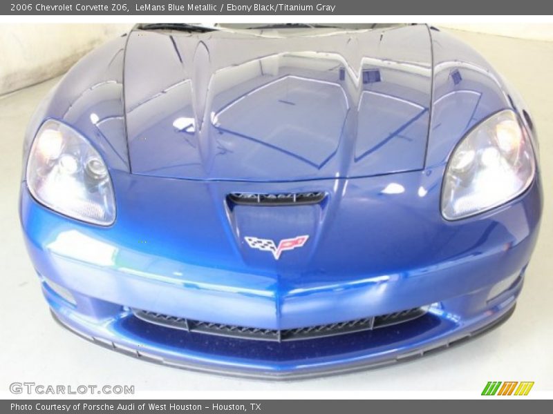 LeMans Blue Metallic / Ebony Black/Titanium Gray 2006 Chevrolet Corvette Z06
