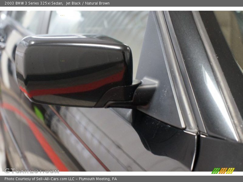 Jet Black / Natural Brown 2003 BMW 3 Series 325xi Sedan