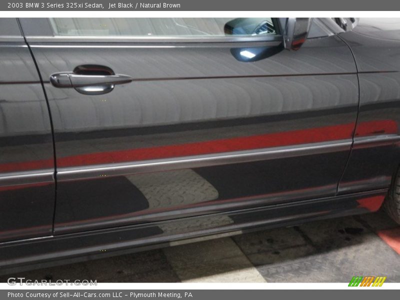 Jet Black / Natural Brown 2003 BMW 3 Series 325xi Sedan