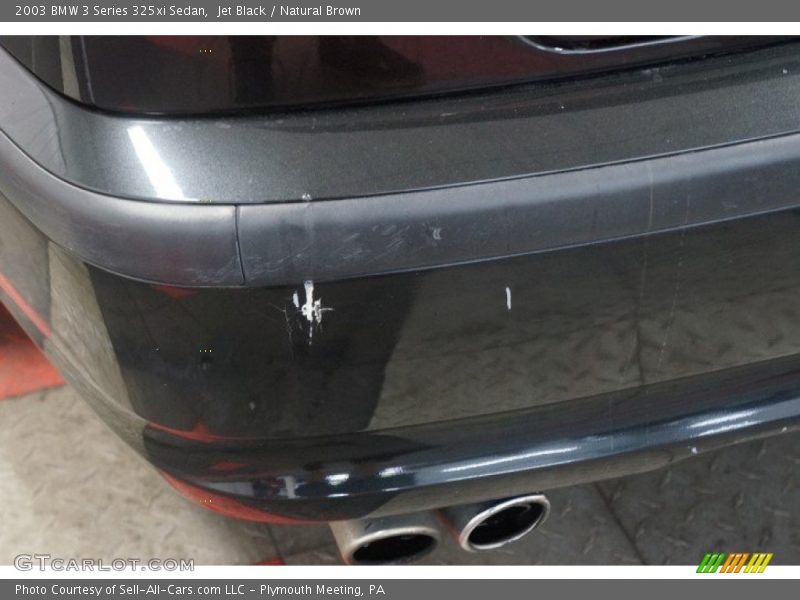 Jet Black / Natural Brown 2003 BMW 3 Series 325xi Sedan