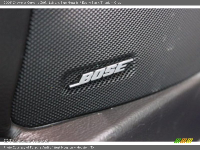 LeMans Blue Metallic / Ebony Black/Titanium Gray 2006 Chevrolet Corvette Z06