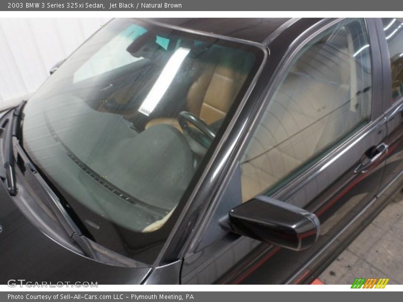 Jet Black / Natural Brown 2003 BMW 3 Series 325xi Sedan