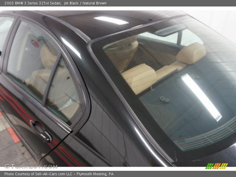 Jet Black / Natural Brown 2003 BMW 3 Series 325xi Sedan