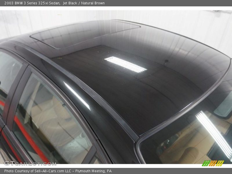 Jet Black / Natural Brown 2003 BMW 3 Series 325xi Sedan