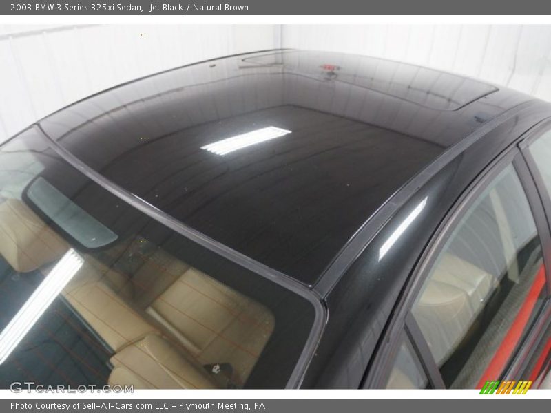 Jet Black / Natural Brown 2003 BMW 3 Series 325xi Sedan