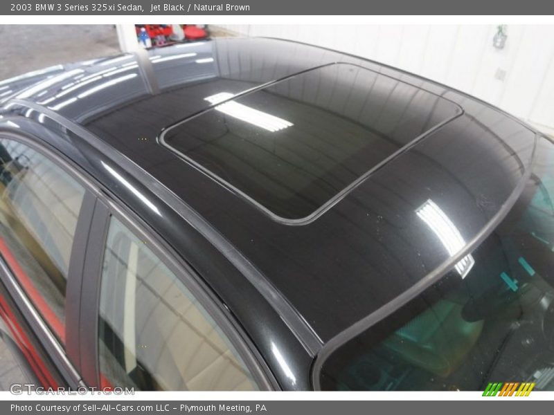 Jet Black / Natural Brown 2003 BMW 3 Series 325xi Sedan