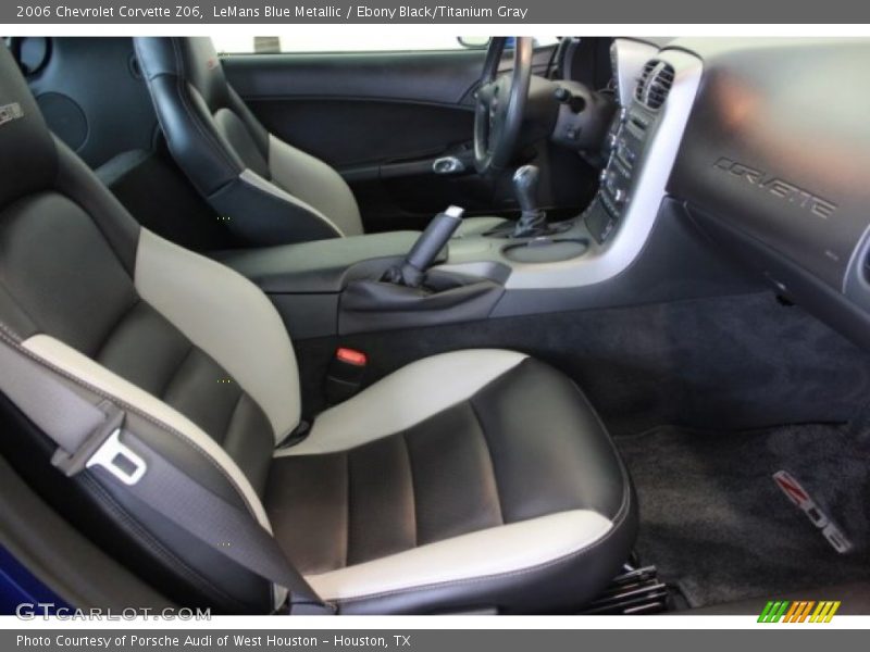Front Seat of 2006 Corvette Z06