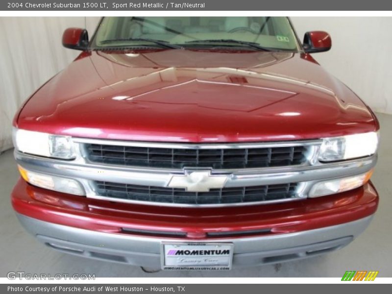 Sport Red Metallic / Tan/Neutral 2004 Chevrolet Suburban 1500 LT