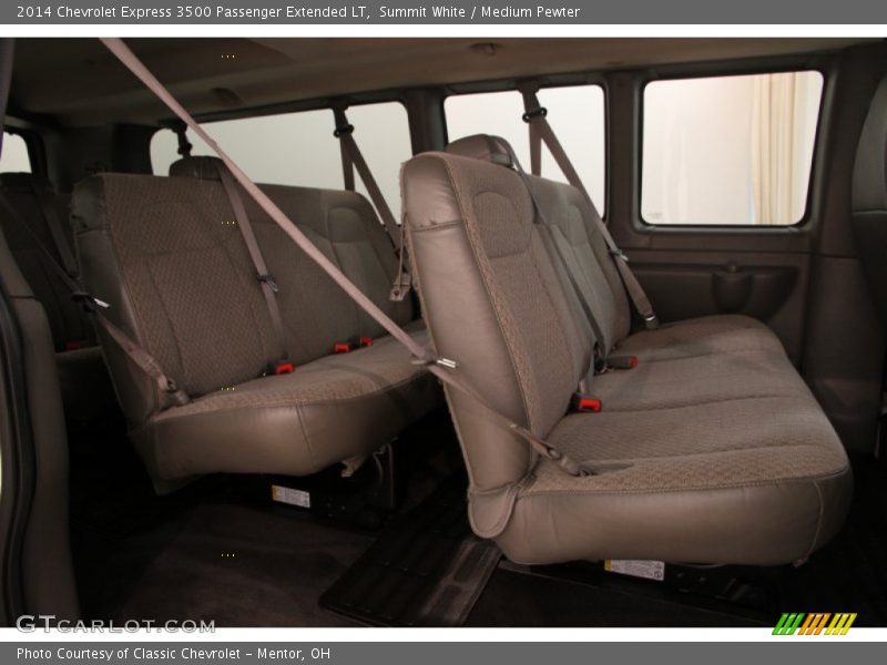 Summit White / Medium Pewter 2014 Chevrolet Express 3500 Passenger Extended LT