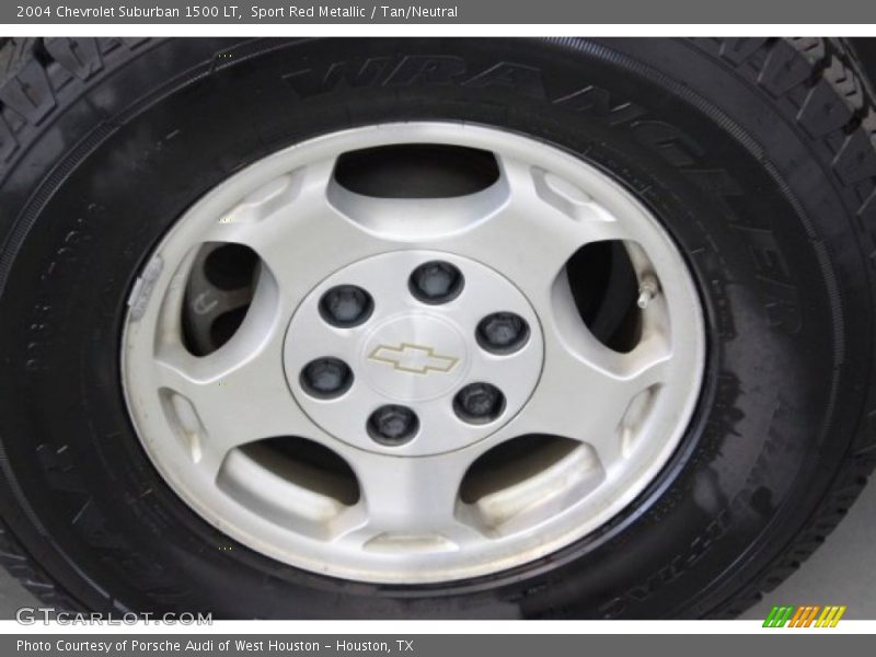 Sport Red Metallic / Tan/Neutral 2004 Chevrolet Suburban 1500 LT