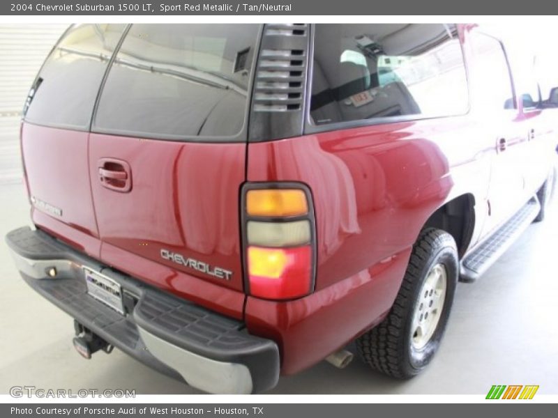 Sport Red Metallic / Tan/Neutral 2004 Chevrolet Suburban 1500 LT
