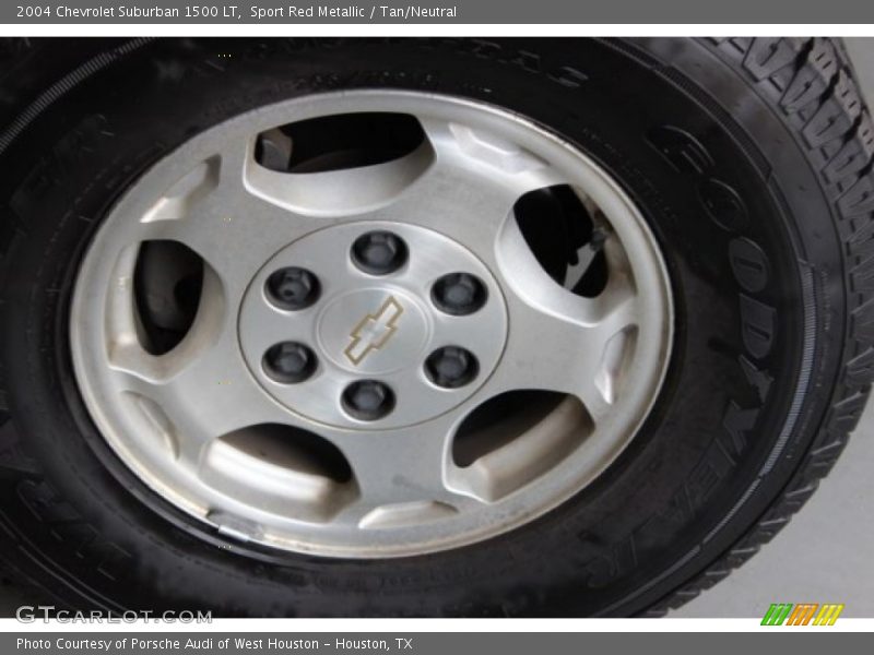 Sport Red Metallic / Tan/Neutral 2004 Chevrolet Suburban 1500 LT