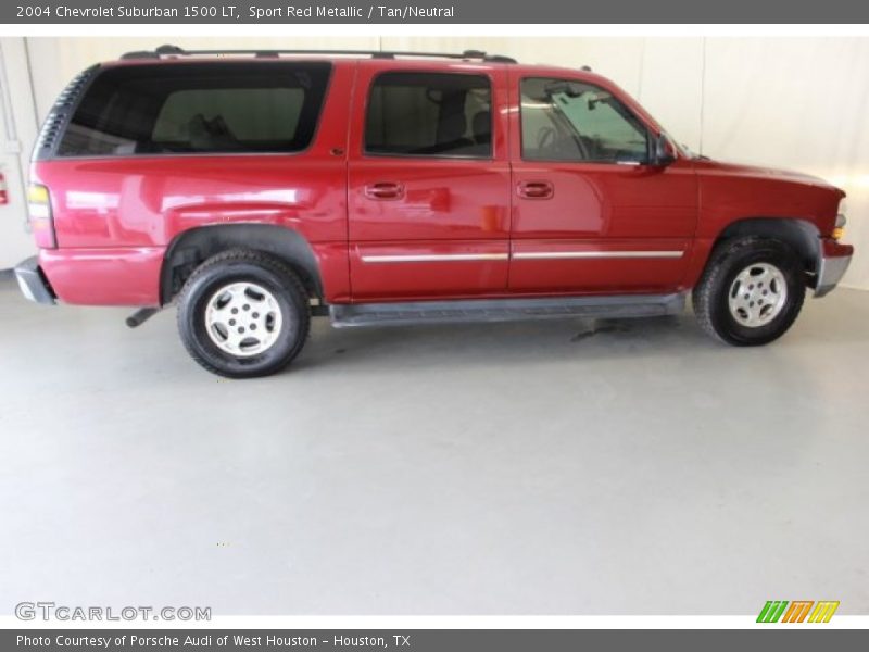 Sport Red Metallic / Tan/Neutral 2004 Chevrolet Suburban 1500 LT