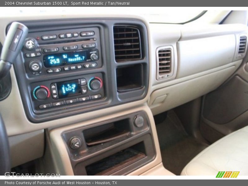 Sport Red Metallic / Tan/Neutral 2004 Chevrolet Suburban 1500 LT