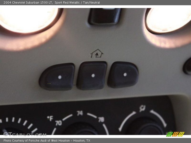 Sport Red Metallic / Tan/Neutral 2004 Chevrolet Suburban 1500 LT