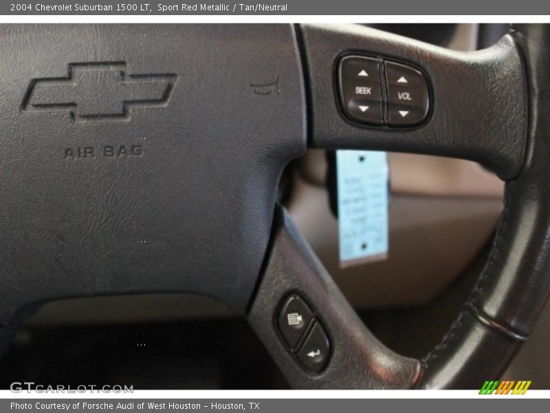 Sport Red Metallic / Tan/Neutral 2004 Chevrolet Suburban 1500 LT