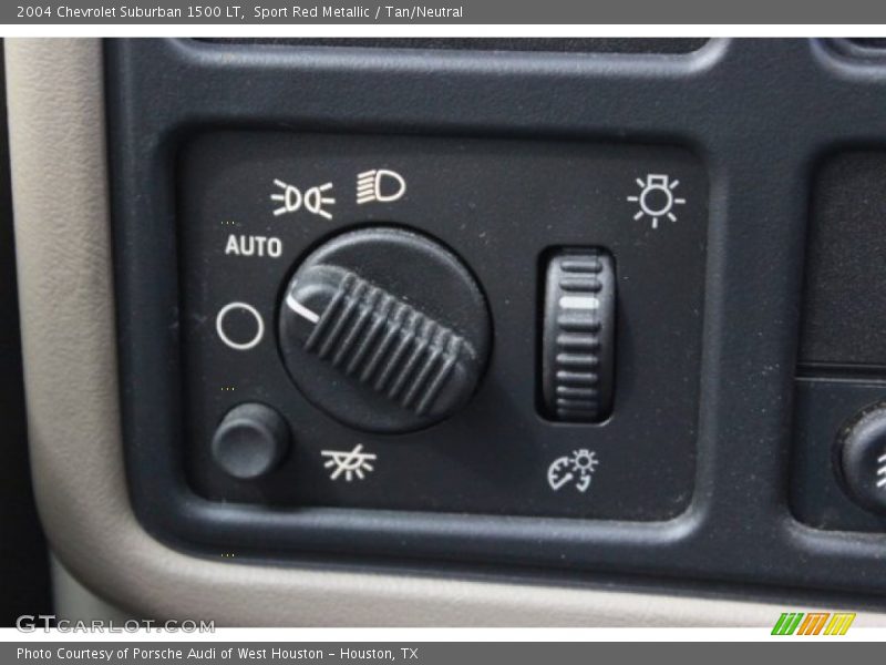 Sport Red Metallic / Tan/Neutral 2004 Chevrolet Suburban 1500 LT