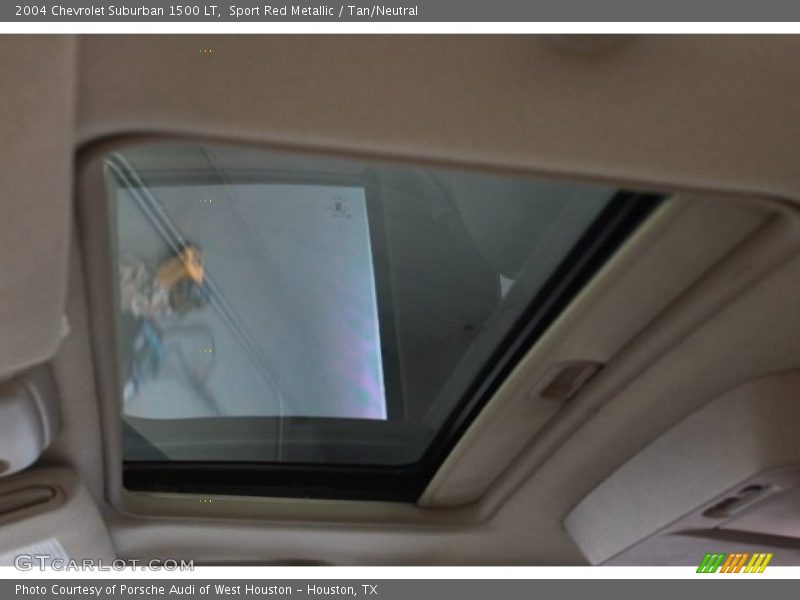 Sport Red Metallic / Tan/Neutral 2004 Chevrolet Suburban 1500 LT