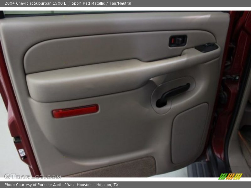 Sport Red Metallic / Tan/Neutral 2004 Chevrolet Suburban 1500 LT