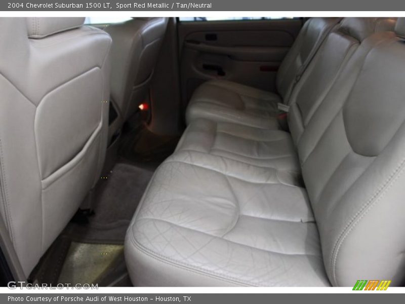 Sport Red Metallic / Tan/Neutral 2004 Chevrolet Suburban 1500 LT