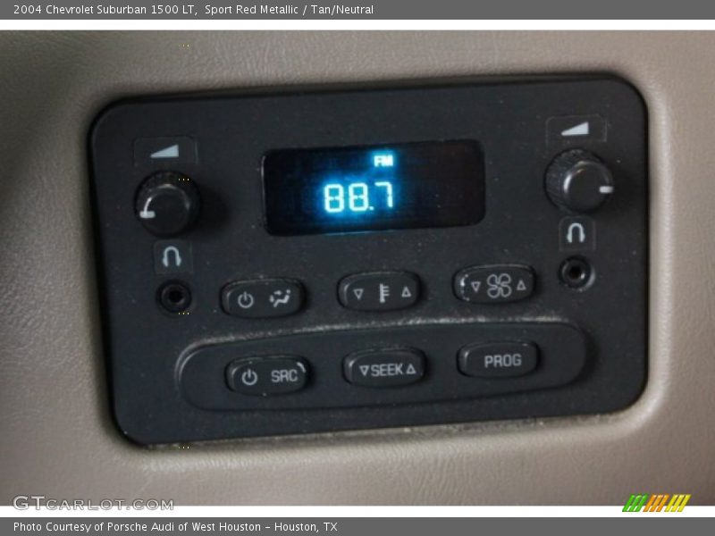 Sport Red Metallic / Tan/Neutral 2004 Chevrolet Suburban 1500 LT