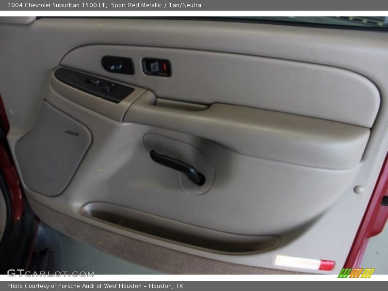 Sport Red Metallic / Tan/Neutral 2004 Chevrolet Suburban 1500 LT