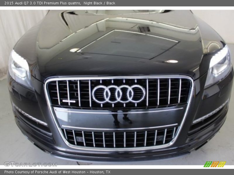 Night Black / Black 2015 Audi Q7 3.0 TDI Premium Plus quattro