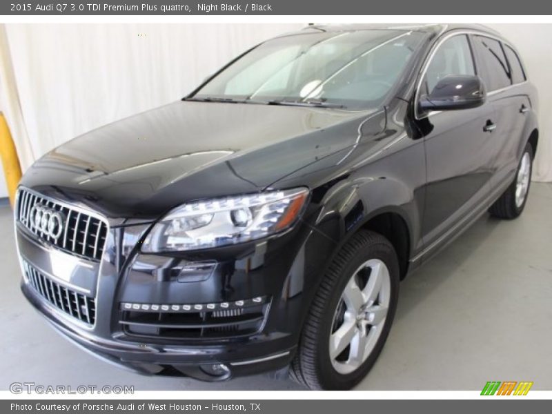 Night Black / Black 2015 Audi Q7 3.0 TDI Premium Plus quattro