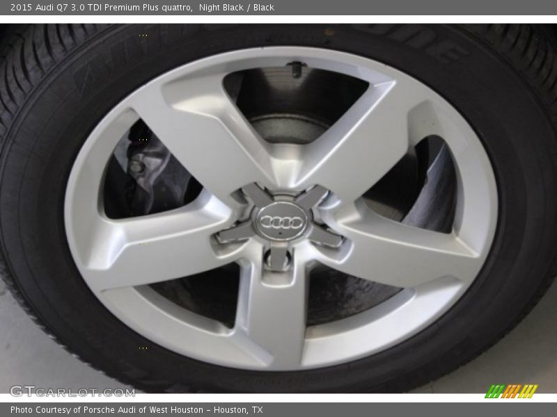Night Black / Black 2015 Audi Q7 3.0 TDI Premium Plus quattro