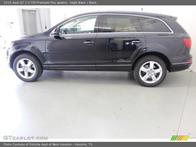 Night Black / Black 2015 Audi Q7 3.0 TDI Premium Plus quattro