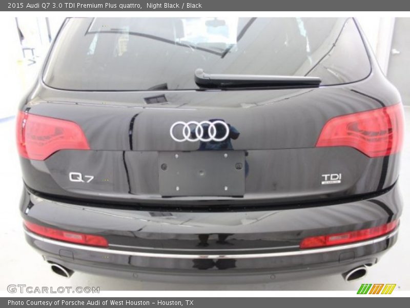 Night Black / Black 2015 Audi Q7 3.0 TDI Premium Plus quattro
