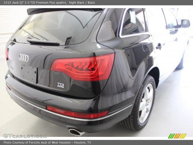 Night Black / Black 2015 Audi Q7 3.0 TDI Premium Plus quattro