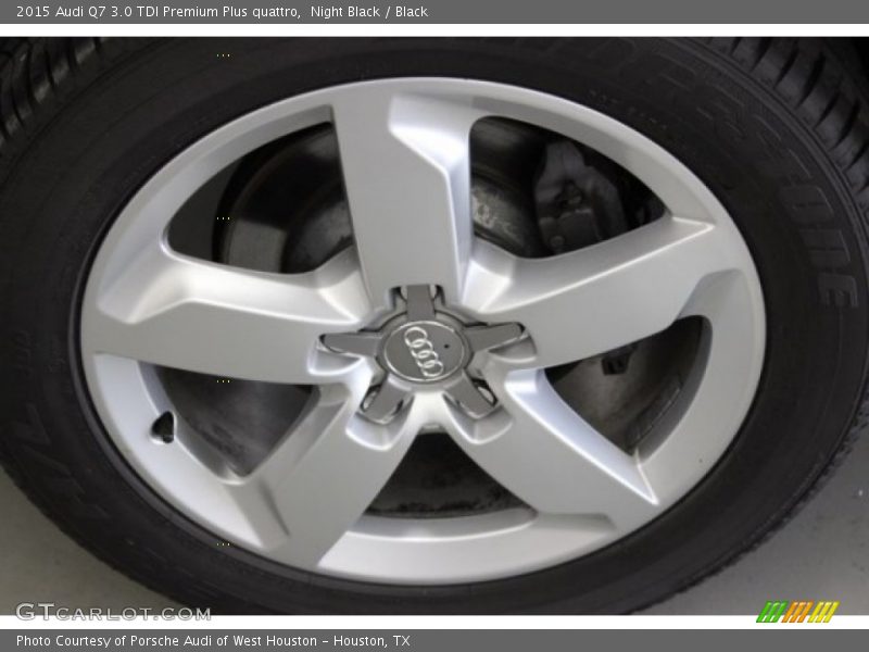 Night Black / Black 2015 Audi Q7 3.0 TDI Premium Plus quattro