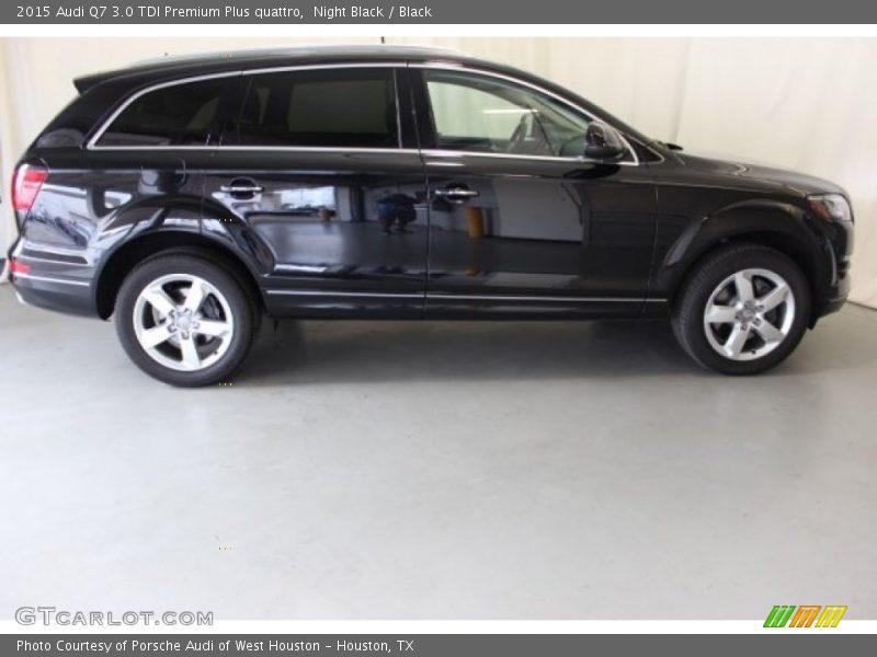 Night Black / Black 2015 Audi Q7 3.0 TDI Premium Plus quattro