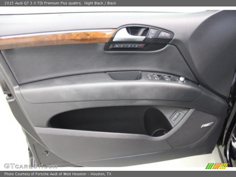 Night Black / Black 2015 Audi Q7 3.0 TDI Premium Plus quattro