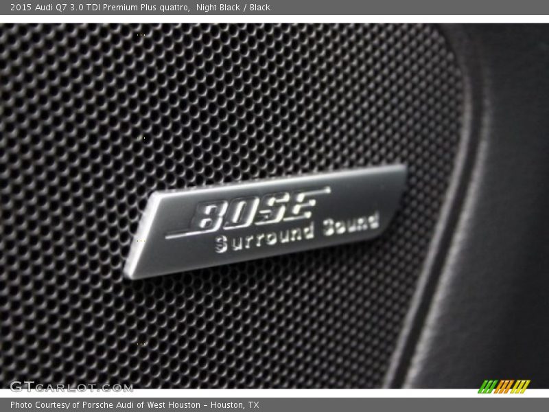Night Black / Black 2015 Audi Q7 3.0 TDI Premium Plus quattro