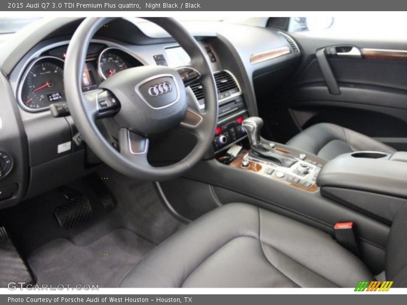 Night Black / Black 2015 Audi Q7 3.0 TDI Premium Plus quattro