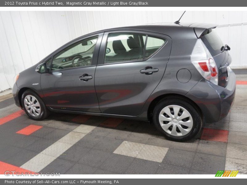 Magnetic Gray Metallic / Light Blue Gray/Black 2012 Toyota Prius c Hybrid Two