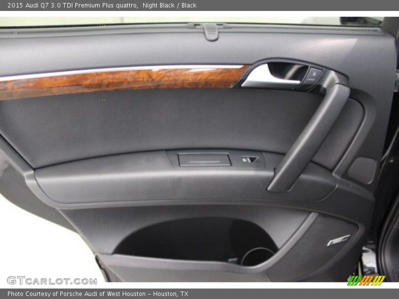 Night Black / Black 2015 Audi Q7 3.0 TDI Premium Plus quattro