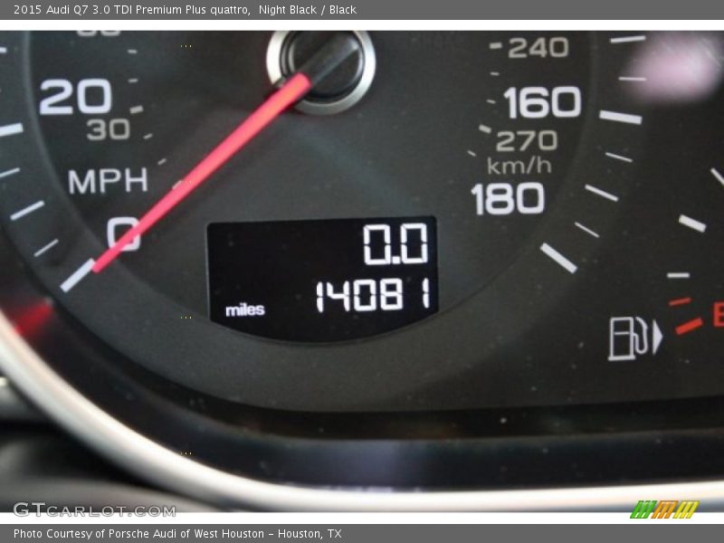 Night Black / Black 2015 Audi Q7 3.0 TDI Premium Plus quattro